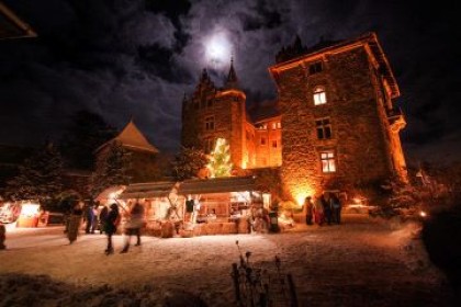 Mittelalterlicher Weihnachtsmarkt Schloss Berlepsch 2023 (01)