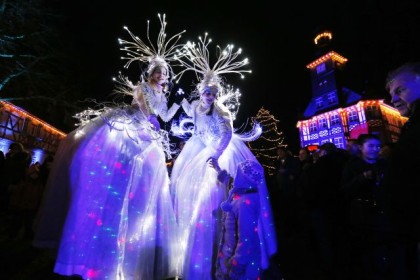 Der Lorscher Weihnachtsmarkt - das Blaue Weihnachtswunder Lorsch