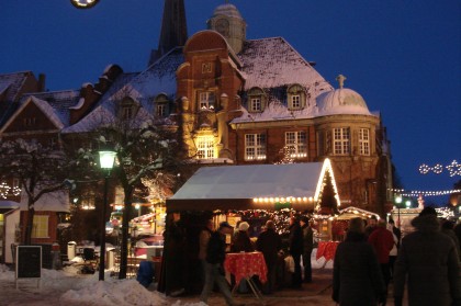 Weihnachtsmarkt am Rathaus Buxtehude 2010