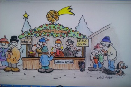 Der Weihnachtsmarkt in Sossenheim in seiner ganzen Pracht 