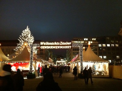 Weihnachtszauber auf dem Gendarmenmarkt in Berlin 2010