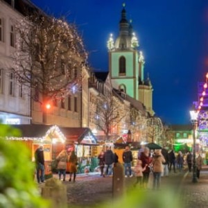 Fuldaer Weihnachtsmarkt in der Innenstadt 2022 (01)