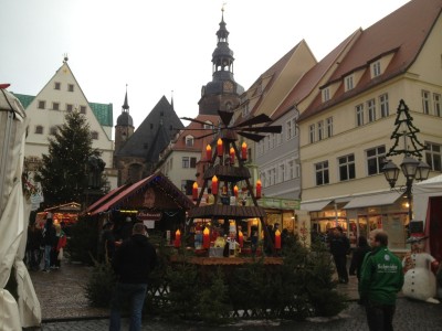 Weihnachtsmarkt in der Lutherstadt Eisleben 2012